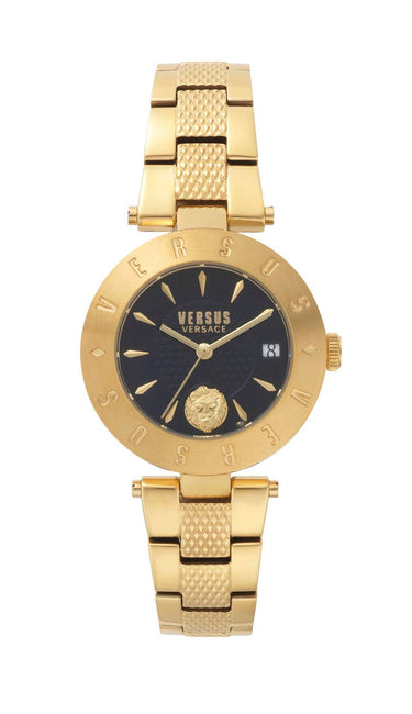 Versus by Versace Damen Armbanduhr Logo 34 mm Armband Edelstahl VSP772718